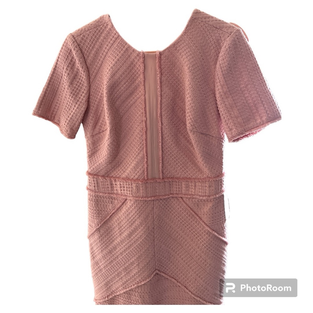 NWT Adelyn Rae pink Tessa dress size Large - Picture 3 of 4